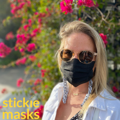 Stick On Masks that Keep Glasses From Fogging - Stickie Masks