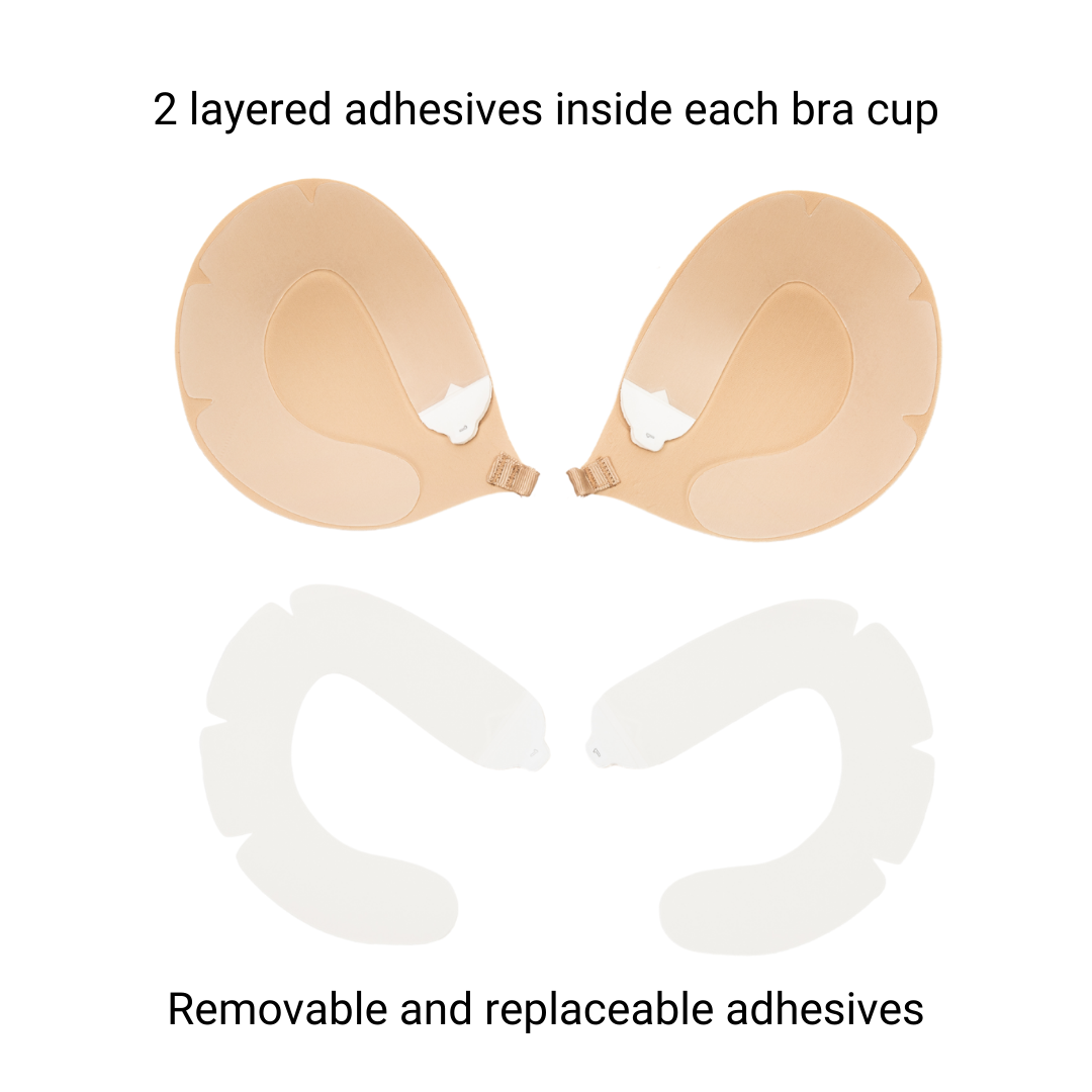 Perkies Sticky Bra (comes with two layered adhesive sets)