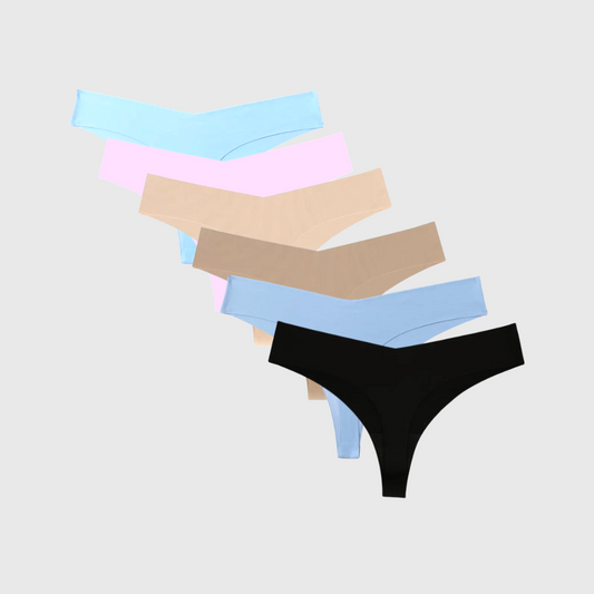 Perkies Seamless Panties: Thongs (mid-rise)